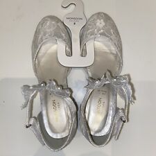 Monsoon Girls Shoes Flower Lace Size 2 / 3