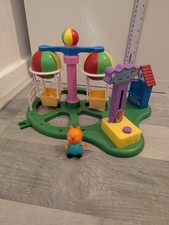 Peppa Pig Balloon Ride Playset Fairground Spinner Balloons Prize Hut With Figure