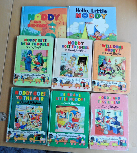 Noddy books vintage 1960s - noddy,