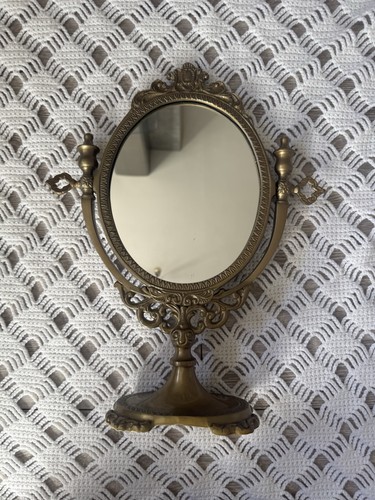 Vintage brass style oval - vintage, brass-style