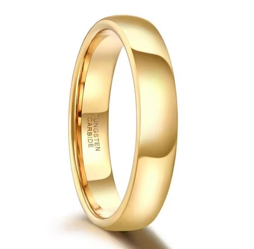 Gold tone tungsten carbide - tone,