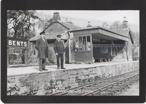 Bents railway station - railway, station,