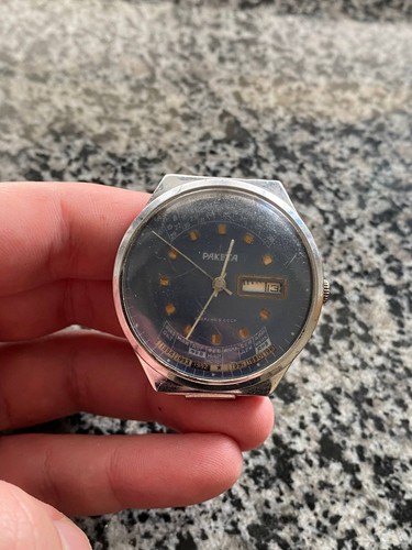 Vintage raketa calendar watch - raketa,