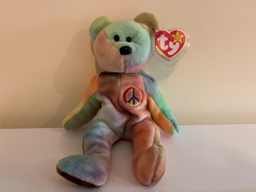 Beanie baby peace bear - ty,
