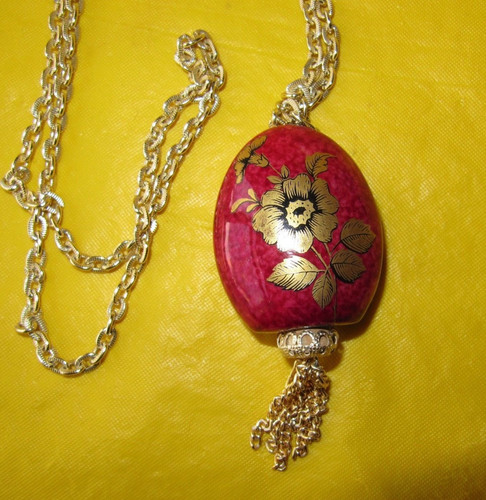 Vintage gold wood handpaint - wood,