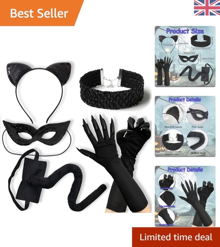 Cat woman costume black - cat, costume,