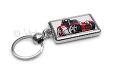 WickedArtz Cartoon Car Art Caterham Lotus Super 7 in 9 Colours Metal Key Ring