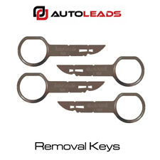 PC5-132 VW GOLF POLO T5 FOX Stereo CD Radio Release Keys Removal Tool Set of 4 