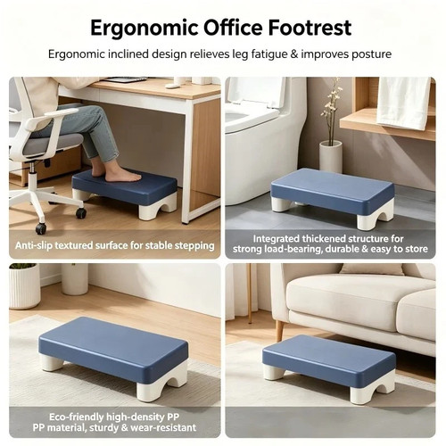 Ergonomic footrest under - footrest,