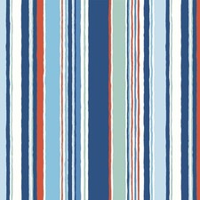 Blue deckchair stripe - stripe,