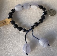 Gemstone Bracelet , Repurposed