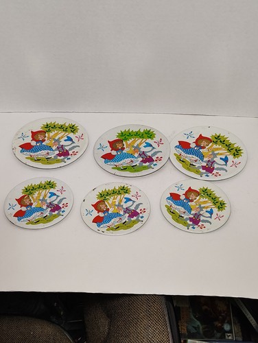 Little red riding hood tin - little,