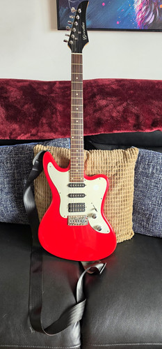 Squier bullet mustang red - mustang,