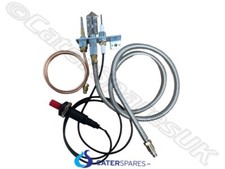 TANDOORI PILOT ASSEMBLY KIT BURNER IGNITION THERMOCOUPLE SHAAN SHAHi CLAY OVEN