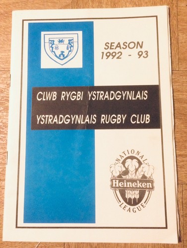 Ystradgynlais tondu rugby - v,