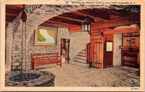 Verstibule french castle - verstibule, old