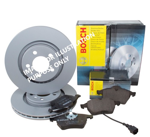 Bosch front brake discs - front,