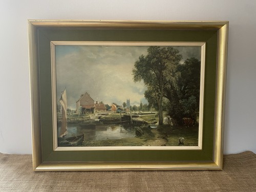 Vintage john constable dedham - vintage,