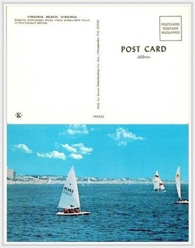 Rowe postcard virginia beach - rowe,