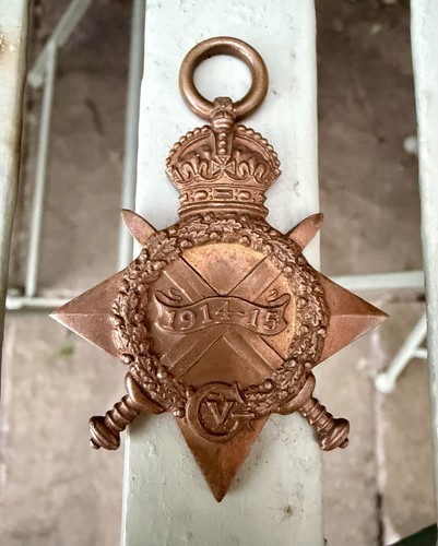 Ww1 1915 star and victory - ww1,