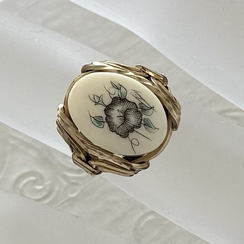 Scrimshaw 14k rolled gold - rolled,