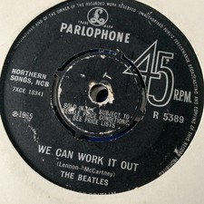 job lot 22 x 1960's 7" vinyl: The Beatles, The Move, The Four Pennies, ETC