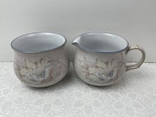 Denby Tasmin Milk Jug & Sugar