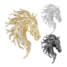 1pc Horse Head Brooch Pin