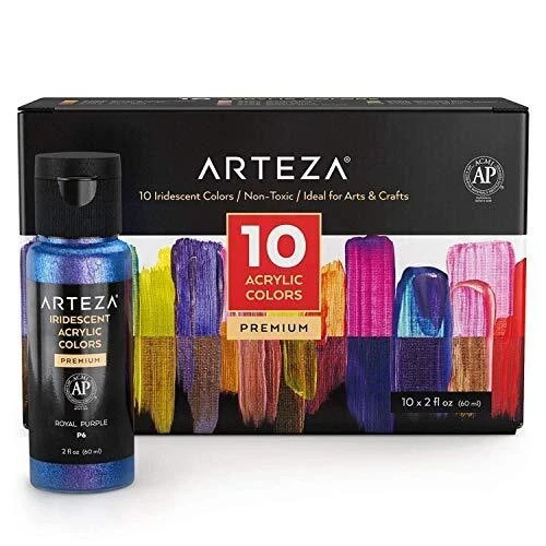 Arteza iridescent acrylic - iridescent,
