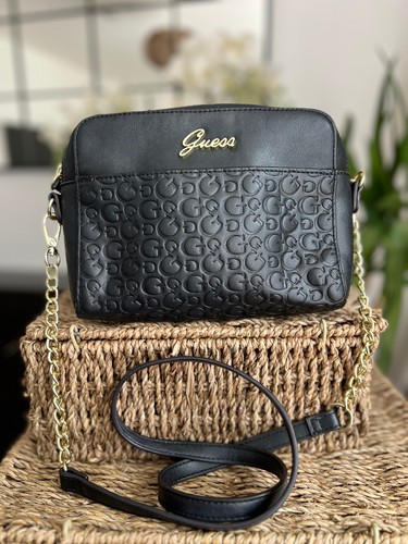Guess black crossbody camera - crossbody,