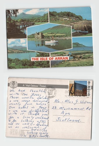 Postcard the isle - isle, of