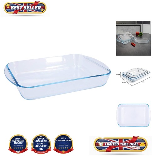 Versatile 35x23cm glass baking - versatile,