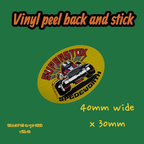 Spedeworth vinyl sticker stock - spedeworth,