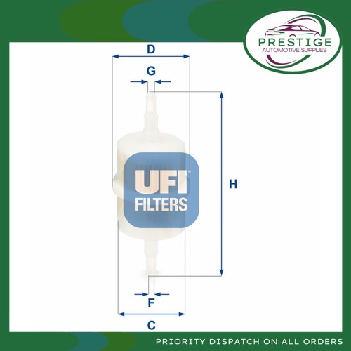 Ufi fuel filter - fuel,