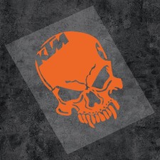 SKULL  Decals For KTM Duke Adv READY TO RACE Motorcycle Motocross Waterproof