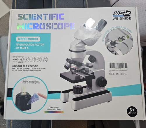 Scientific microscope set - scientific,