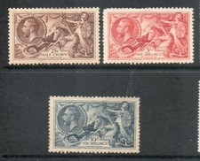 GV 1934  Seahorse stamp set