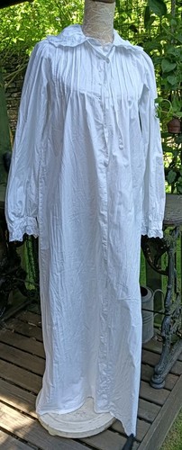 Vtg white nightdress l - vtg,