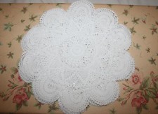 Large White Cotton Crochet