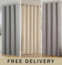 Thermal eyelet door curtains - thermal,