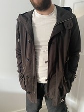 Black Pretty Green Parka