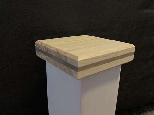Solid pine and walnut unique - pine,
