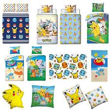 POKEMON BEDROOM PIKACHU POKEBALL - DUVET COVER SETS, CURTAINS, CUSHIONS