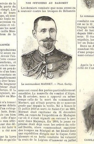 Benin dahomey dead commander - "dead,