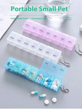 7 Days Weekly Pill Box