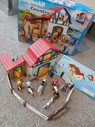 6927 playmobil farm playset - playmobil,