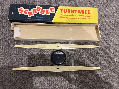 Vintage metal scrabble - metal,
