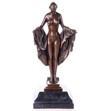Bronze sculpture nude Art Deco