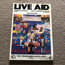 Live Aid Programme 13/07/85