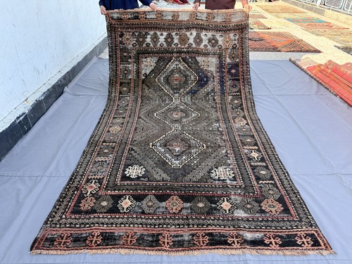 1900s antique afghan - antique, baluchi